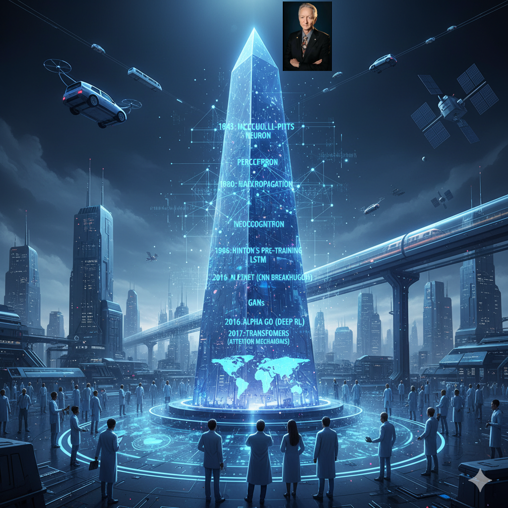 Geoffrey Hinton: pionere del deep learning e riflessioni etiche
