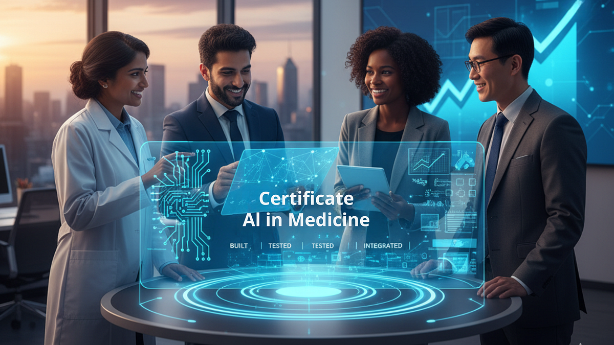 Certificato AI in Medicina: Nuova Frontiera per Medici e Pubblico