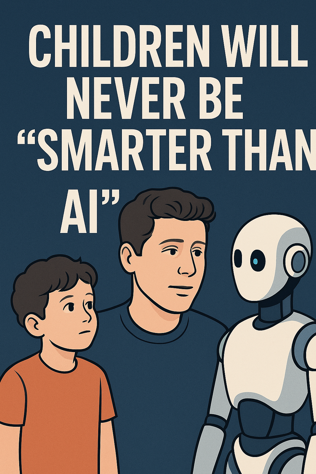 Sam Altman: I bambini non saranno mai più intelligenti dell’IA