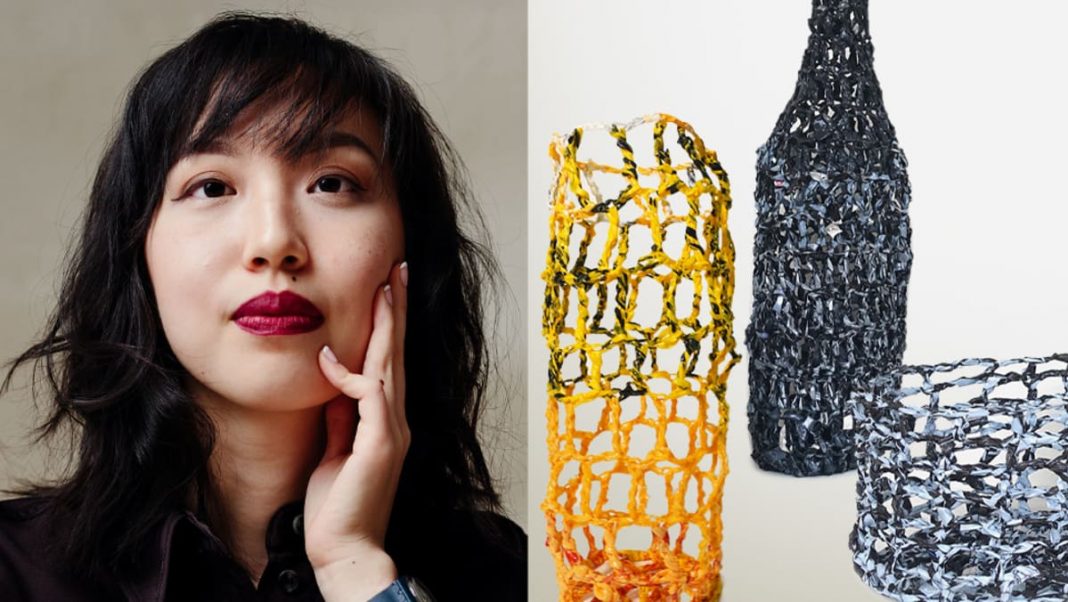 Designer di Singapore Karyn Lim trasforma rifiuti in arte sostenibile