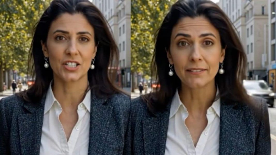 Canale 4 UK: AI anchor Aisha Gaban scuote tv e lavoro
