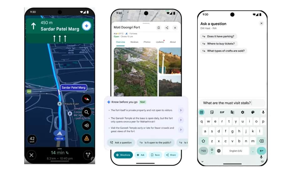 Gemini potenzia Google Maps in India con sicurezza e consigli locali